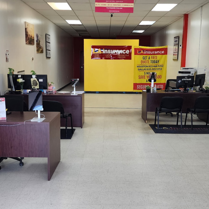 Interior of the L.A. Insurance Agency located at 1240 FM 1462 Rd in TX