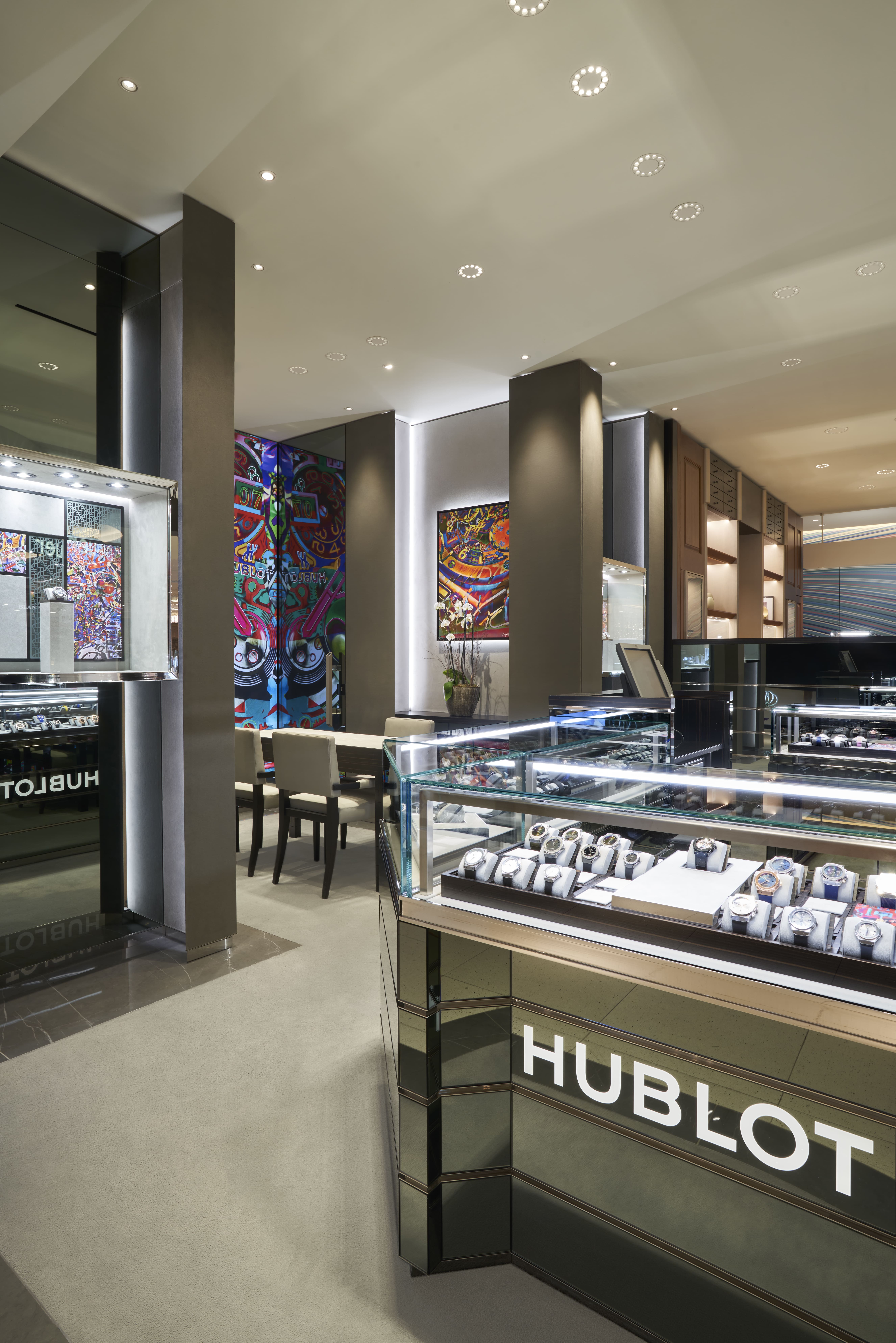 Images Hublot Madrid ECI Castellana Boutique