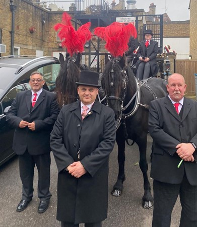 A wonderful alternative to a motorised hearse