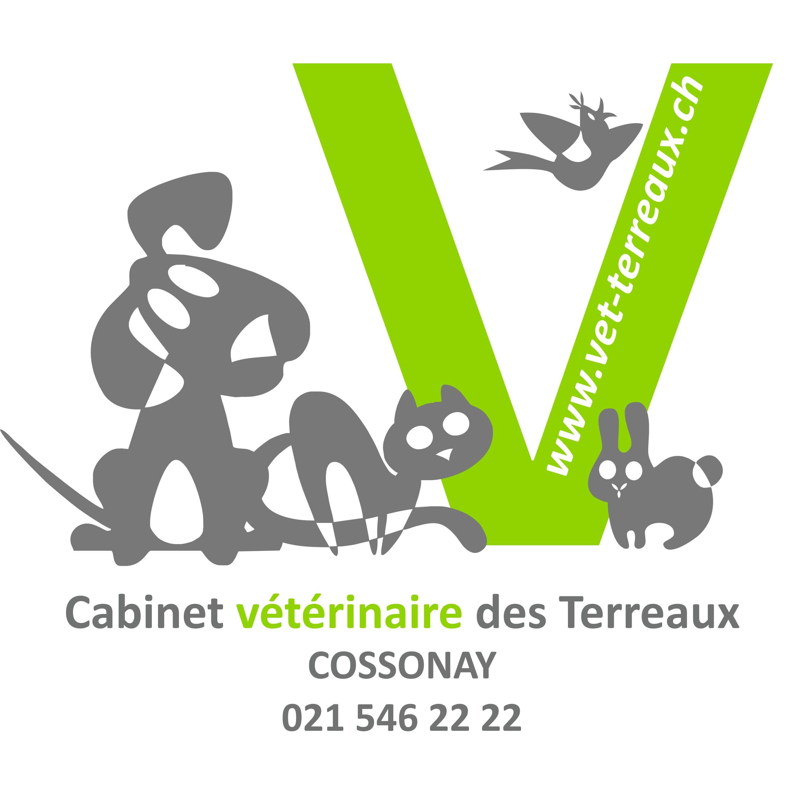 Cabinet vétérinaire des Terreaux Logo