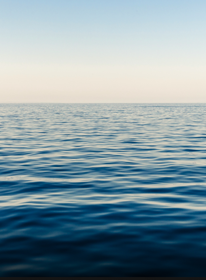 Close-up of ripples in a body of water.