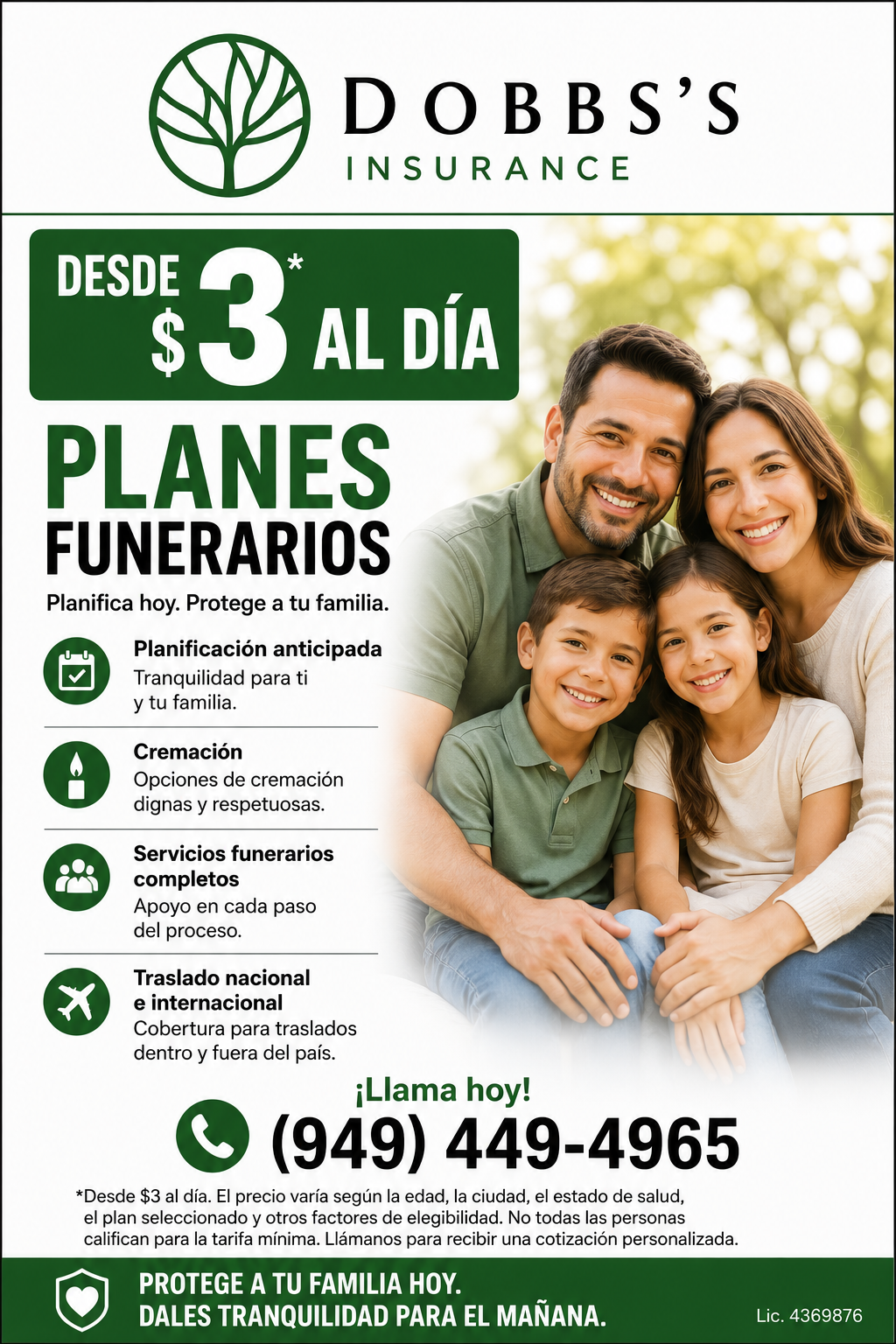 Dobbs's Insurance-Planes Funerarios 