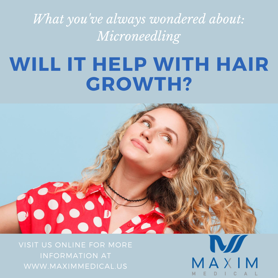 4. Will It Help With Hair Growth?
 
Microneedling stimulates the dormant hair follicles, which equals new hair growth. In a recent study, 100 test subjects were divided into two groups: One set was treated with minoxidil lotion and the other received minoxidil lotion plus microneedling. After 12 weeks, 82 percent of the microneedling group reported 50 percent improvement versus 4.5 percent of the minoxidil lotion-only group. Microneedling first gained its reputation as a scar treatment during the 1990s. Since then, it’s been studied as a potential alternative for thinning hair and hereditary hair loss.
Aside from collagen production in the skin, it’s thought that microneedling can also help induce stem cells in the scalp that lead to hair growth.