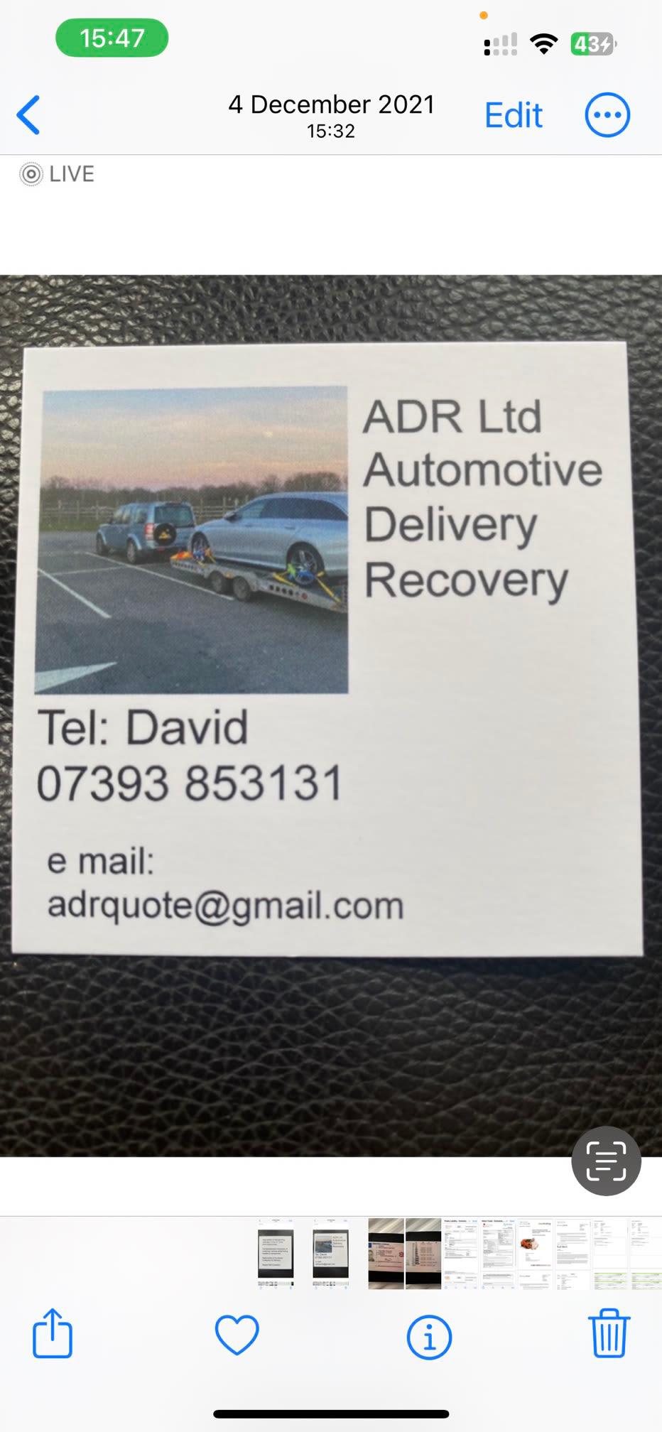 Images ADR (Automotive Delivery Recovery) Ltd