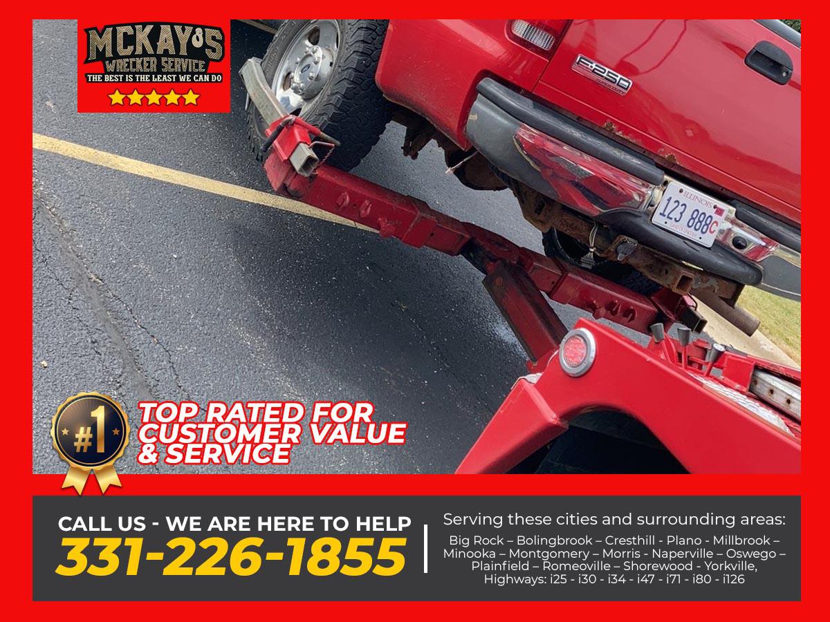 Need a tow or roadside assistance? We are dedicated to giving your fast, friendly and reliable service. We offer services every day of the week, at the time that's best for you. Call us at 331-226-1855