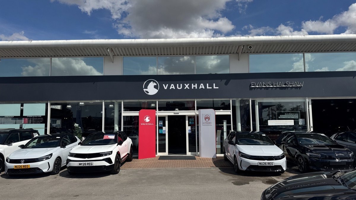 Evans Halshaw Vauxhall York exterior front