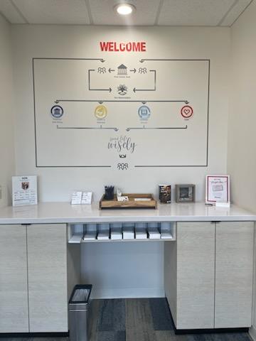 First United Bank - Sapulpa - interior refreshment area