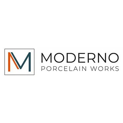 Moderno Porcelain Works Logo