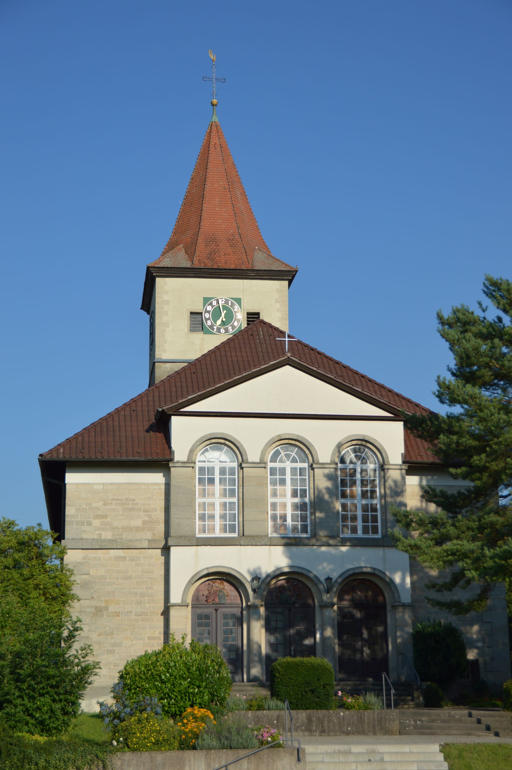 Martinskirche - Evangelische Kirchengemeinde Steinenbronn, Kirchäckerstraße 1 in Steinenbronn