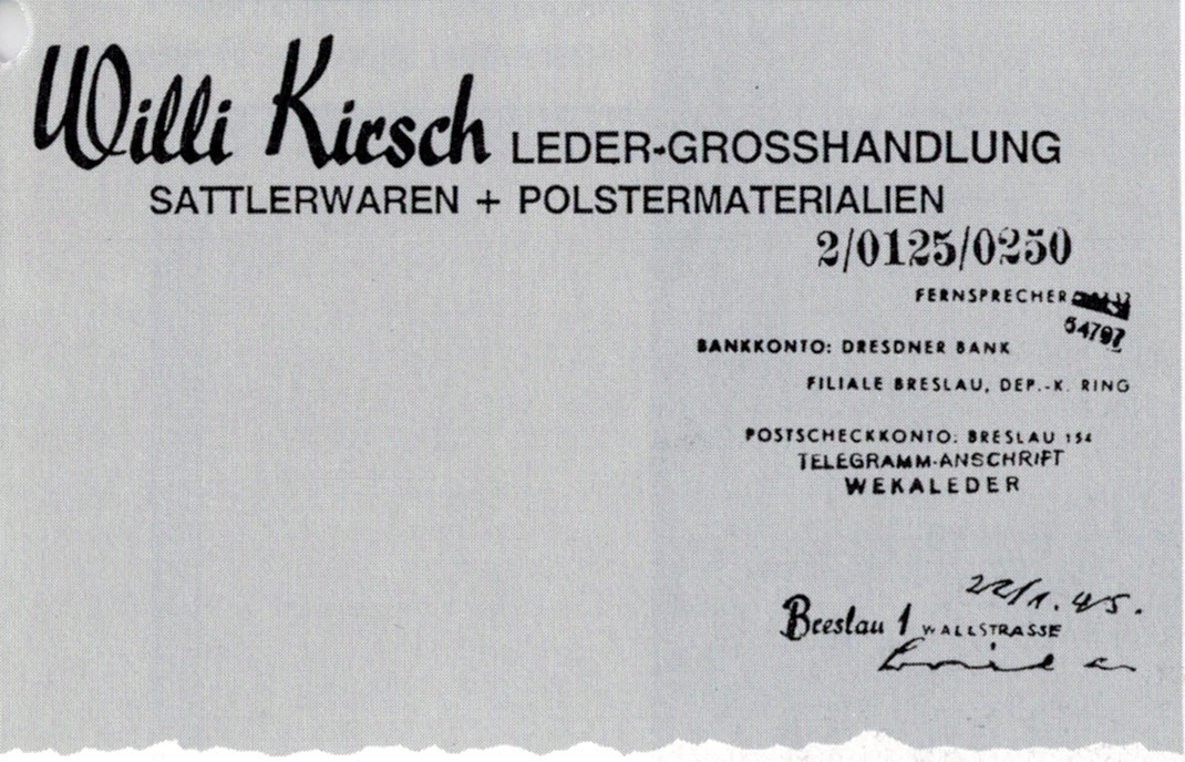 Bilder LEDER KIRSCH, CARdRESS, ELEMENTA Technik, Willi Kirsch GmbH Handelskontor in München