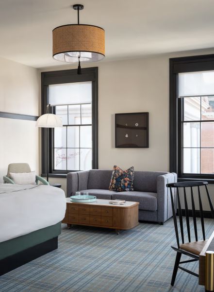 Visitation Hotel suite interior