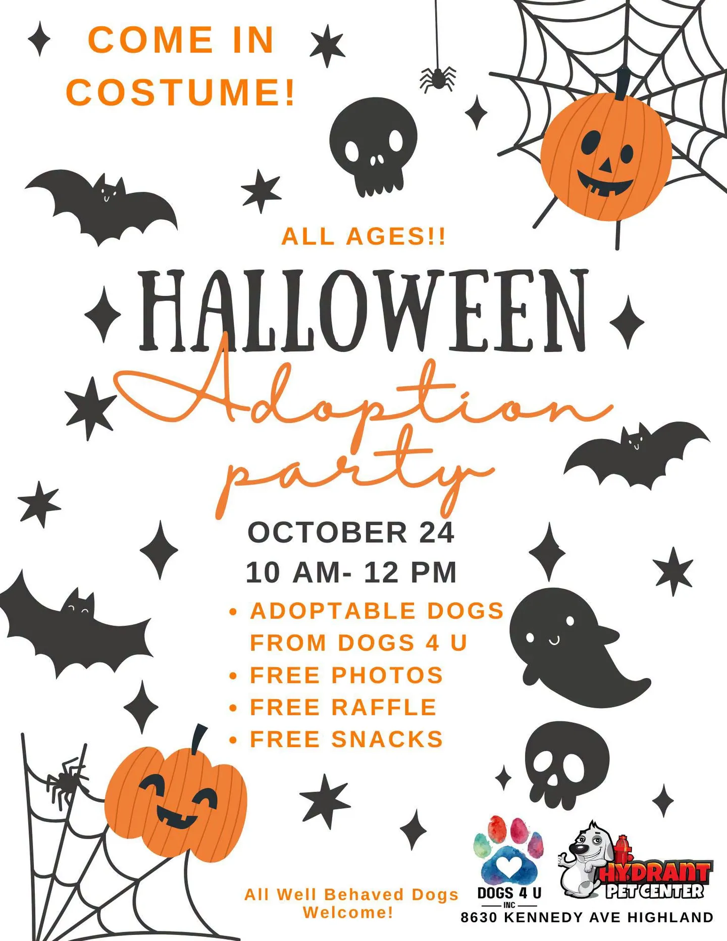 Image of Local Pet Event Halloween Adoption Party Nearby