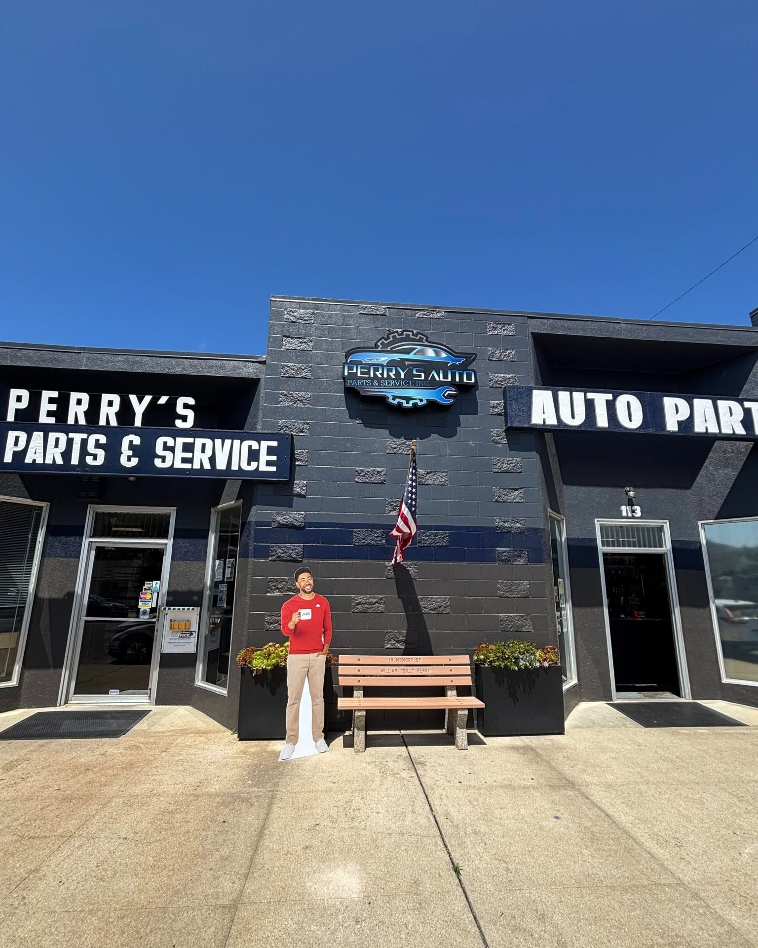 This week's WhereisJakeWednesday highlights Perry's Auto Parts & Service! Serving our town since 1934, the Aguilar family carries on a legacy of trusted service - from tires & brakes to diagnostics.