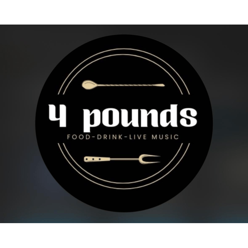 4 pounds Logo