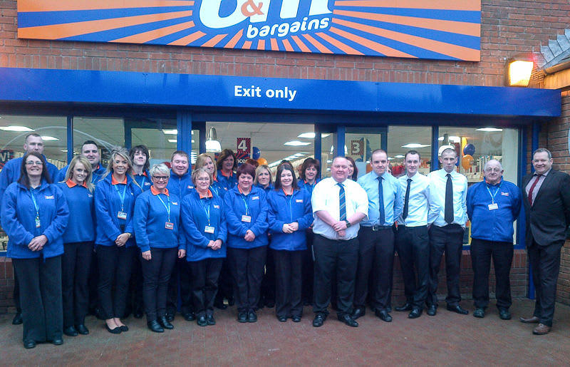 Berwick store opening with the new team.