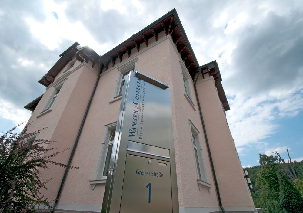 Wamser & Collegen Steuerberatungsgesellschaft mbH, Greizer Str. 1 in Elsterberg