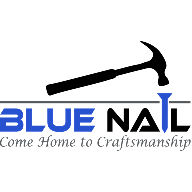 Blue Nail Roofing & Siding Logo