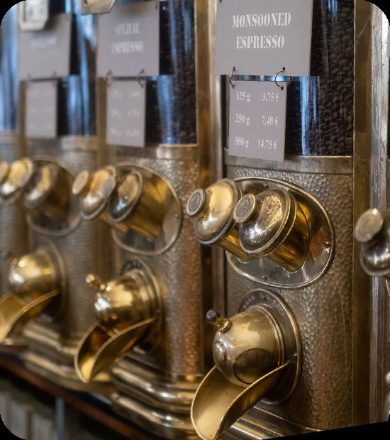 Bohnenkaffee Verkaufsangebot