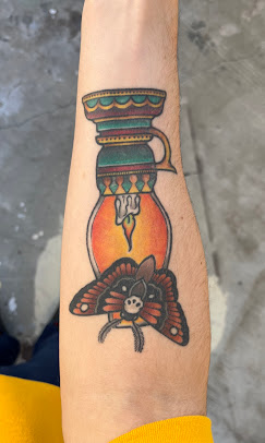 Branded Bear Tattoo Image