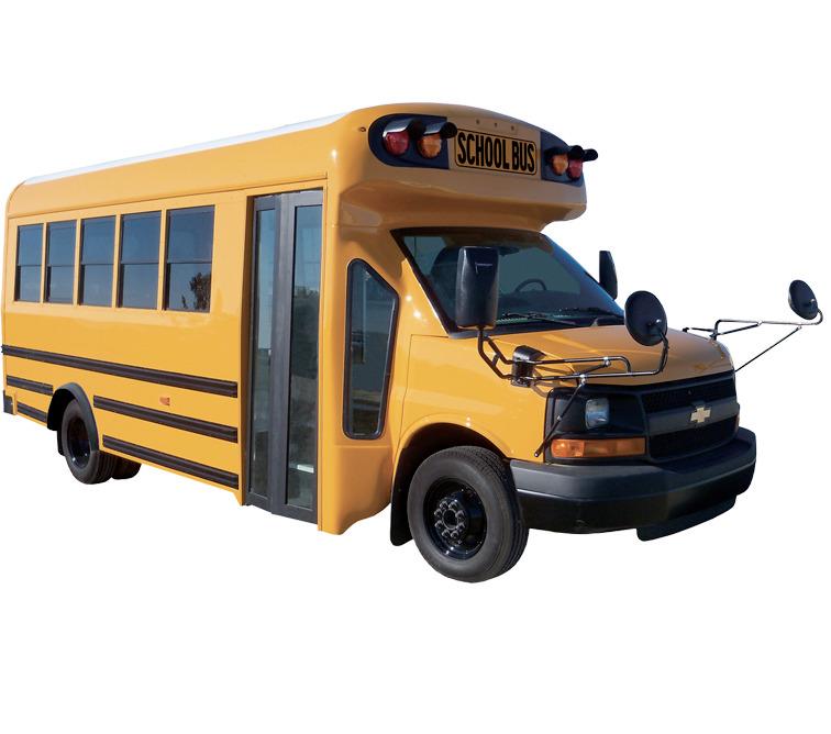 Staracraft SRW Mini School Bus offers the safety of welded steel cage construction, the longest list of standard features in the industry and the most comprehensive warranty in the business. This bus is available at Bus Service Inc.