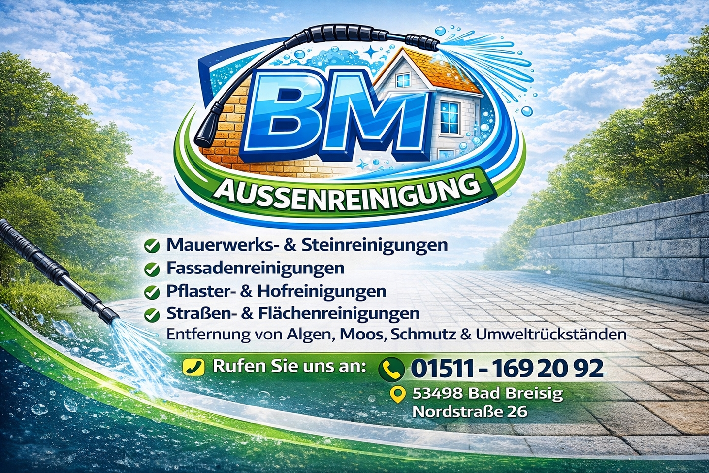 Bm-Außenreinigung, Nordstr. 26 in Bad Breisig