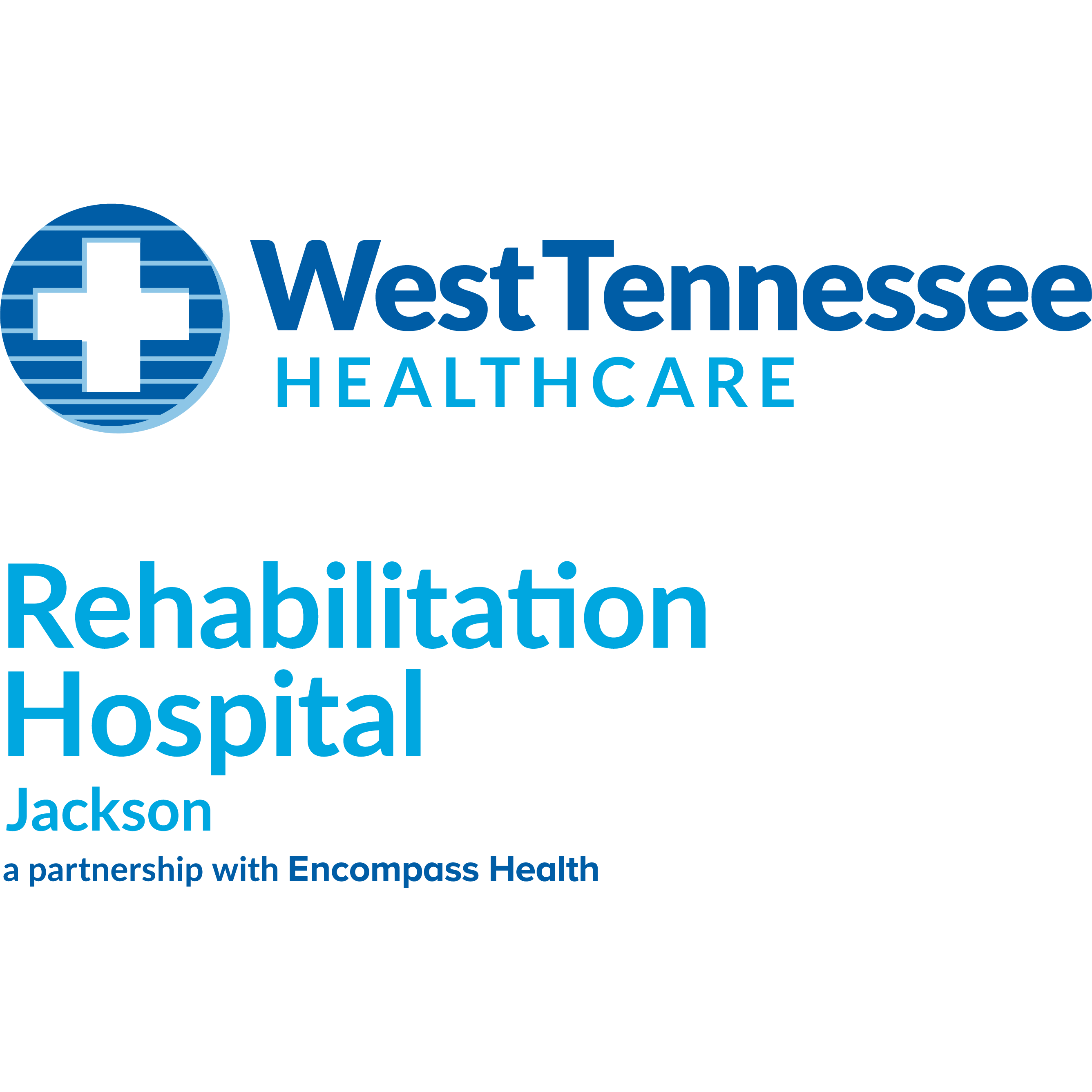 West Tennessee Healthcare Rehabilitation Hospital Jackson, a partnership with Encompass Health Logo
