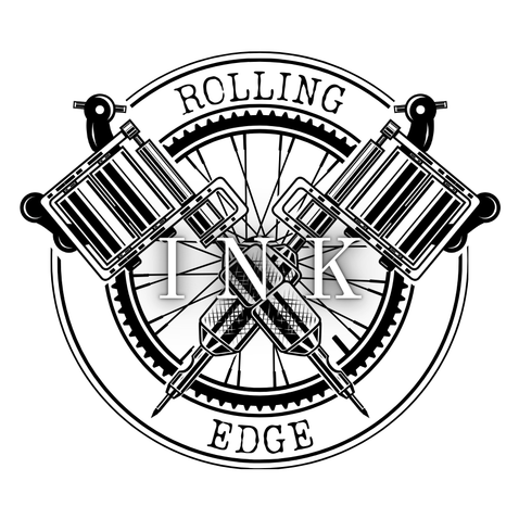 Rolling Edge Ink Tattoo- und Piercing Studio Logo