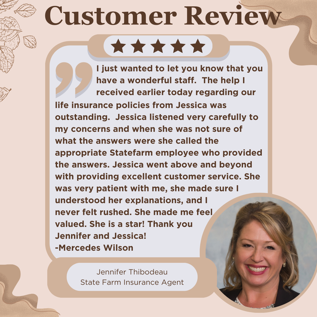 Images Jennifer Thibodeau - State Farm Insurance Agent