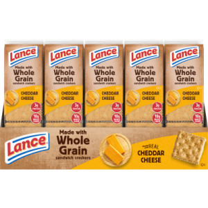 Cheddar Cheese Crackers with Whole Grain featured image