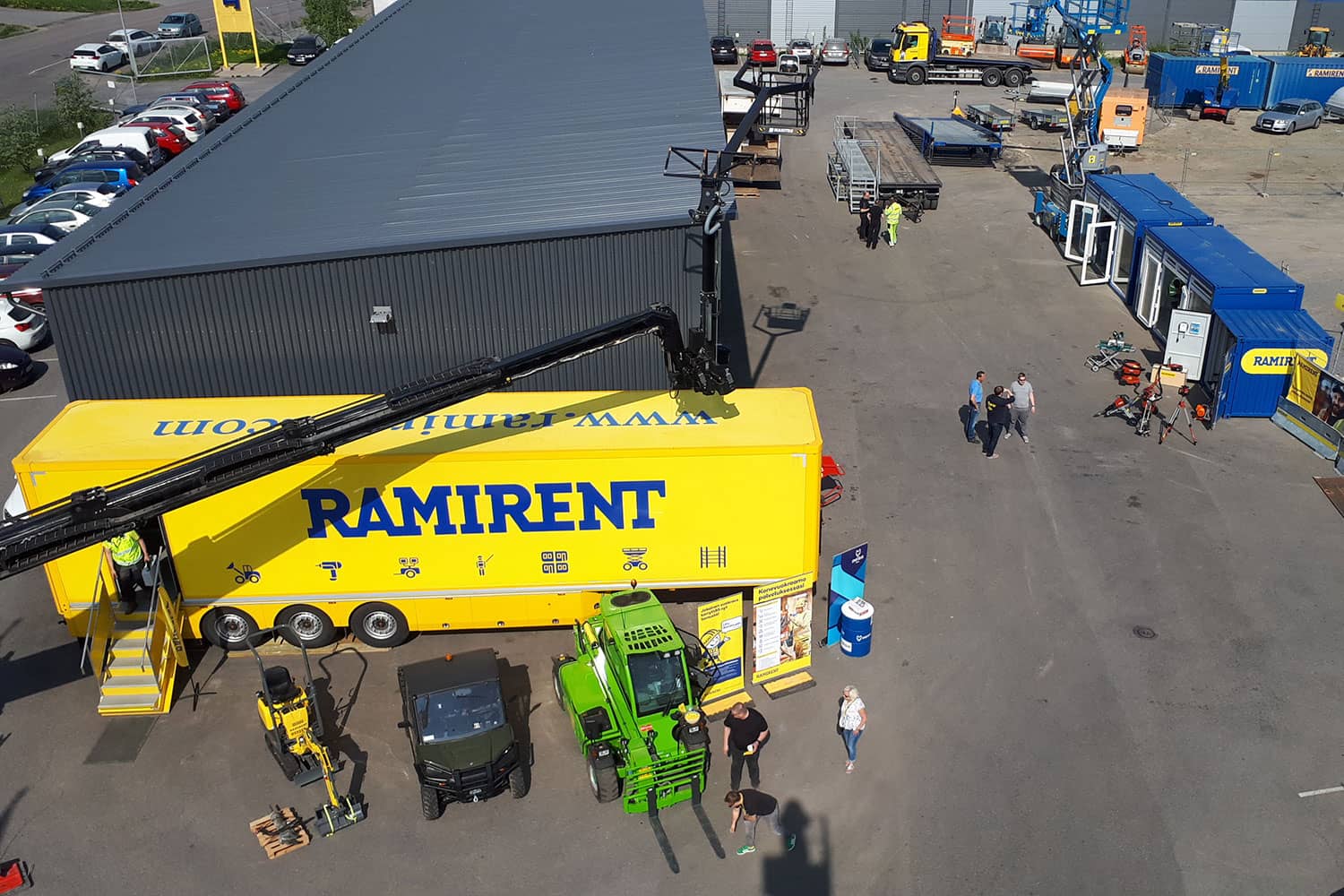 Images Ramirent konevuokraamo Tampere, Pirkkala