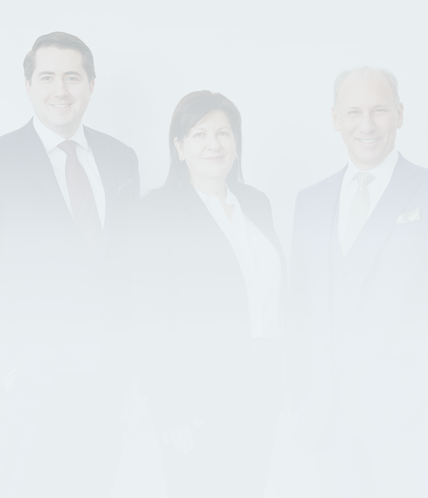 The Arnautovich team standing side by side.