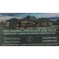 PRO GUERRA LANDSCAPE AND MORE Logo
