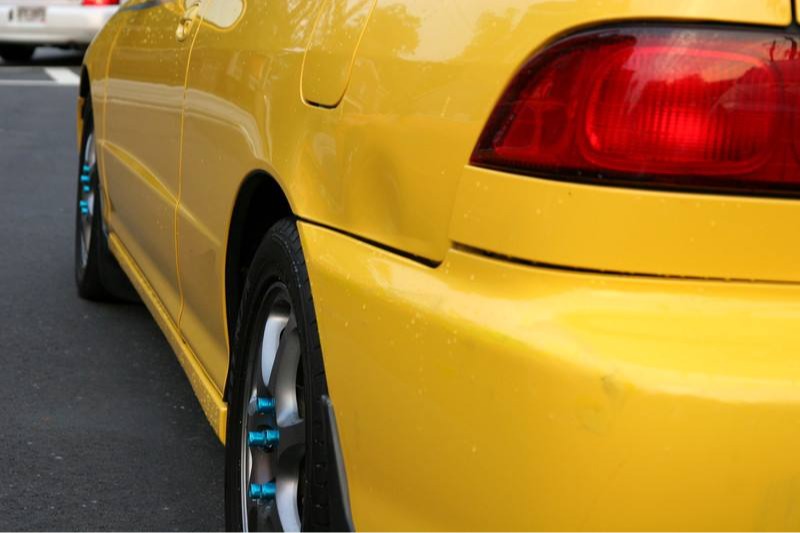 Dent removal, Husteads Auto Body, Pleasant Hill