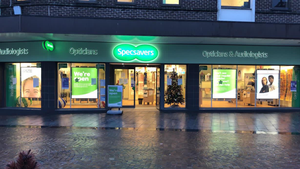 Specsavers Coatbridge store front Specsavers Opticians and Audiologists - Coatbridge Coatbridge 01236 427733