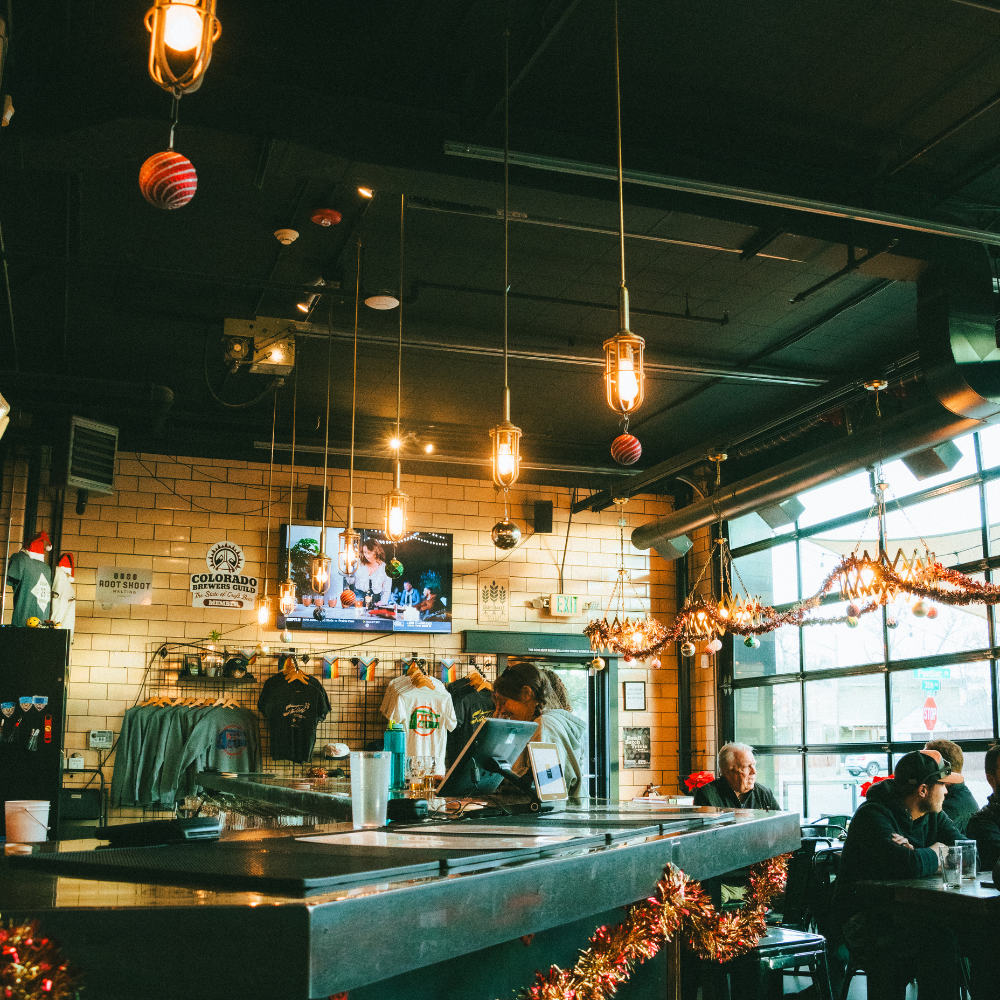 The Station 26 taproom offers a welcoming atmosphere for enjoying craft beer, community events, and  