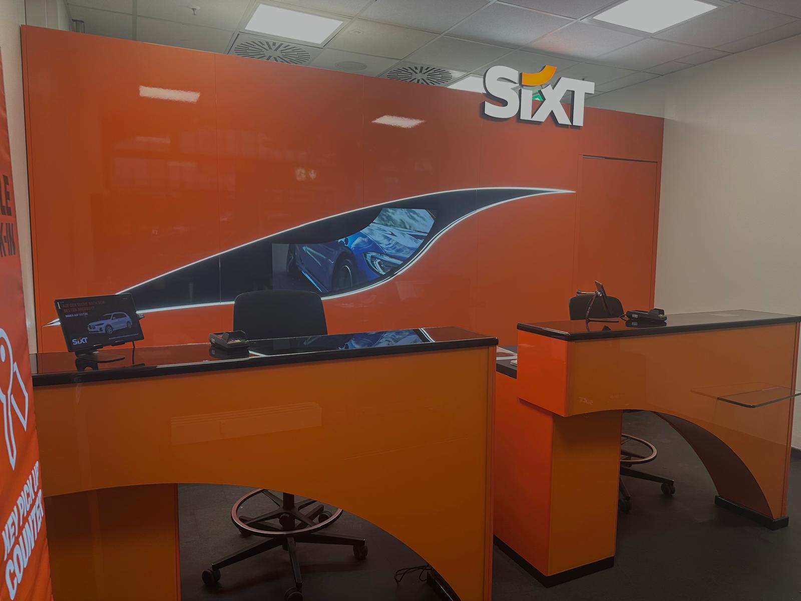 SIXT Autovermietung Hamburg Hauptbahnhof, Glockengießerwall 8 im Hbf in Hamburg