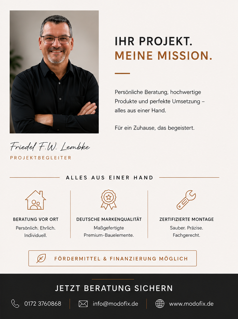 MODOFIX Premium Bauelement mit dem X-Faktor in Lingenfeld