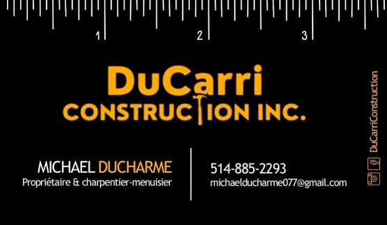 Images DuCarri Construction Inc.