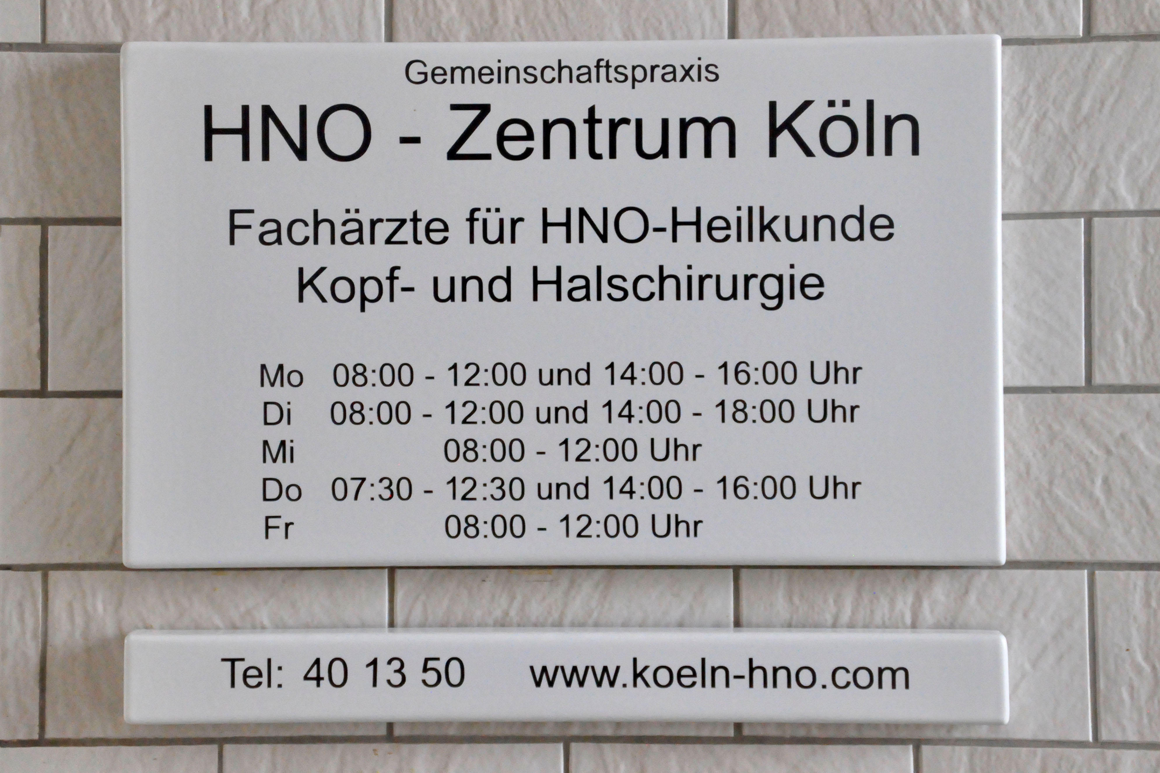Bilder HNO-Zentrum Köln-Lindenthal
