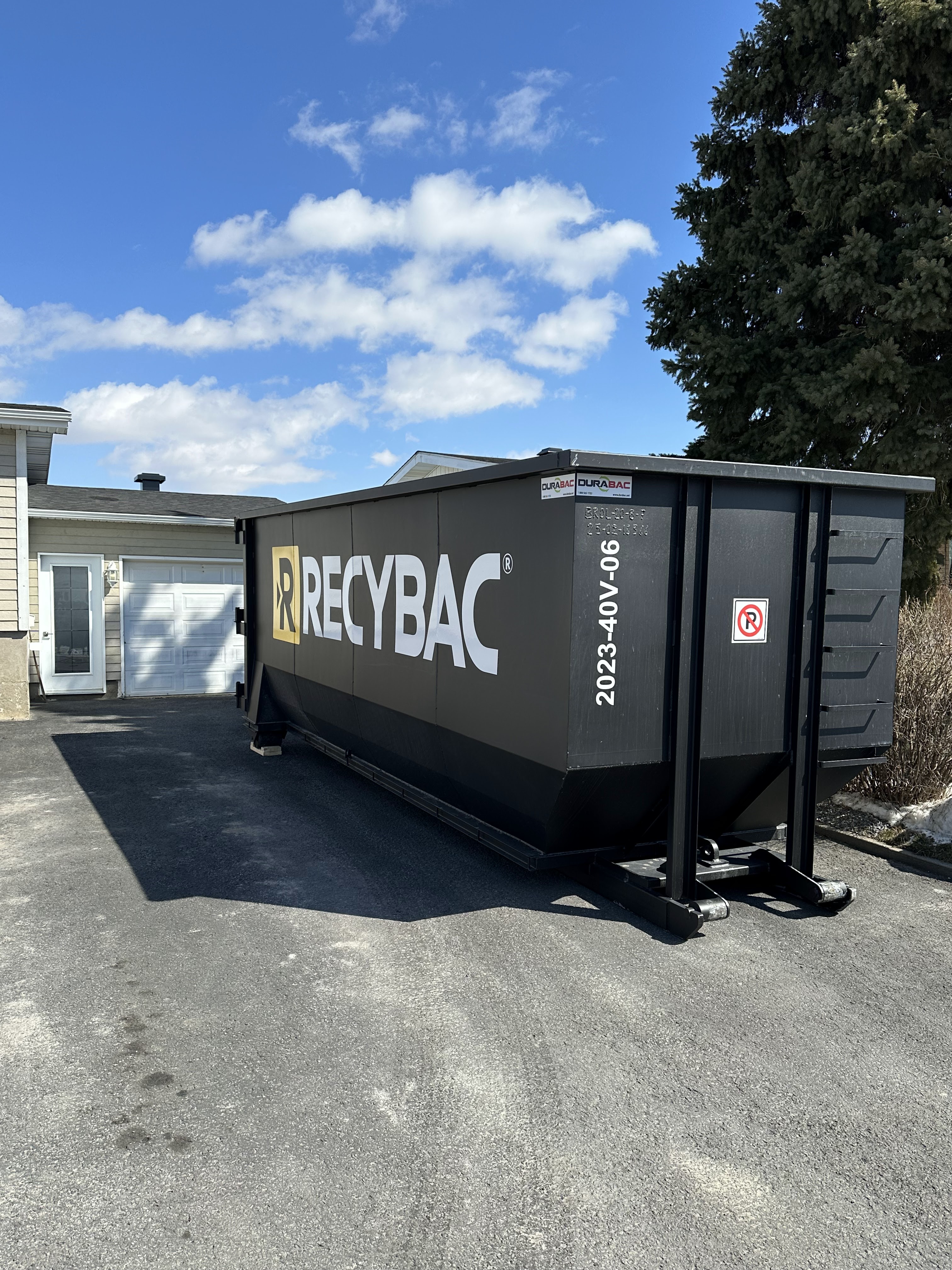 Images Location de conteneur RECYBAC Longueuil