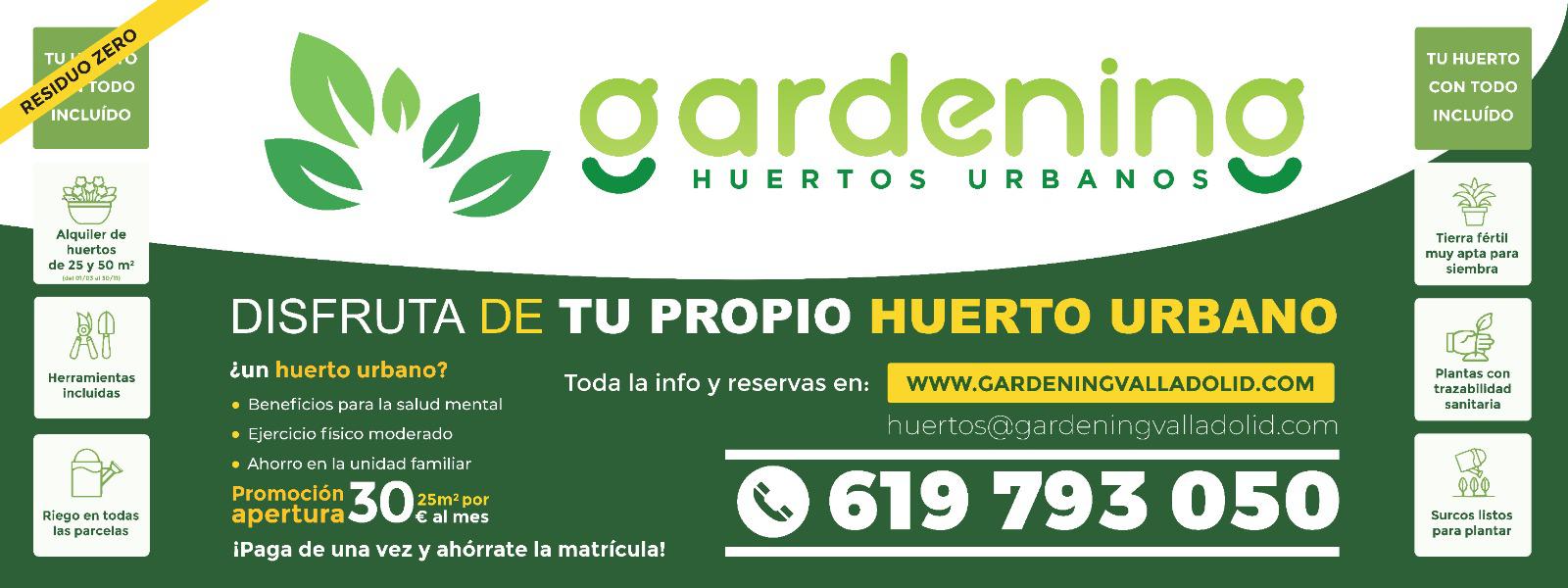 Gardening Valladolid – Huertos Urbanos Valladolid