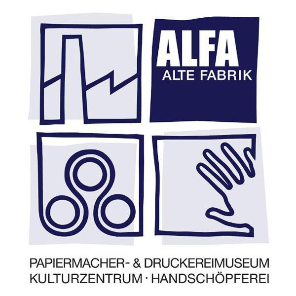 Papiermachermuseum und Veranstaltungszentrum Alte Fabrik Logo