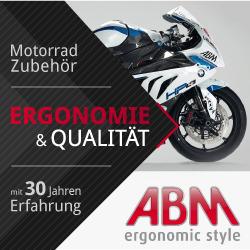 Ergonomische Motorradteile vom deutschen Zubehör-Spezialisten ABM mit über 30 Jahren Erfahrung | Straßenzulassung bei allen Produkten