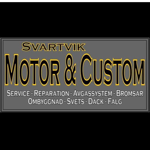 Motor & Custom Svartvik Logo