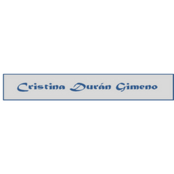 Cristina Durán Gimeno Abogada Logo