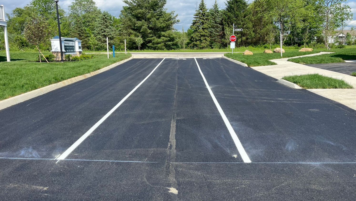 G-FORCE Parking Lot Striping of Columbus Image
