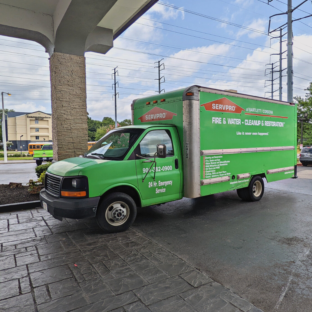 SERVPRO of Bartlett/Cordova is here to help with your water or fire damage emergency.