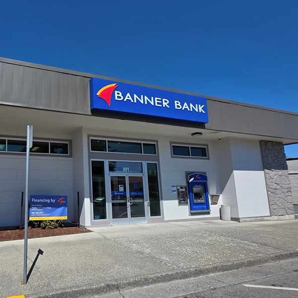 Banner Bank branch in Burlington, Washington
