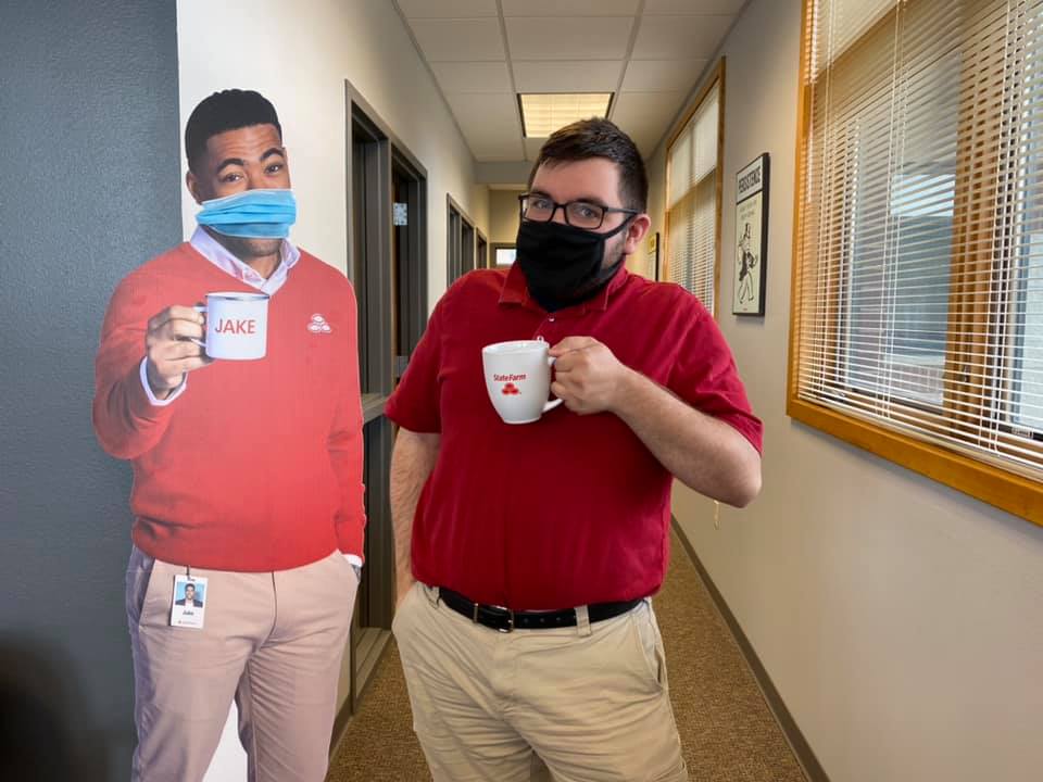 We are excited to welcome our new team member, Jake! Yep, we got our very own Jake from State Farm and yes he’s wearing khakis!