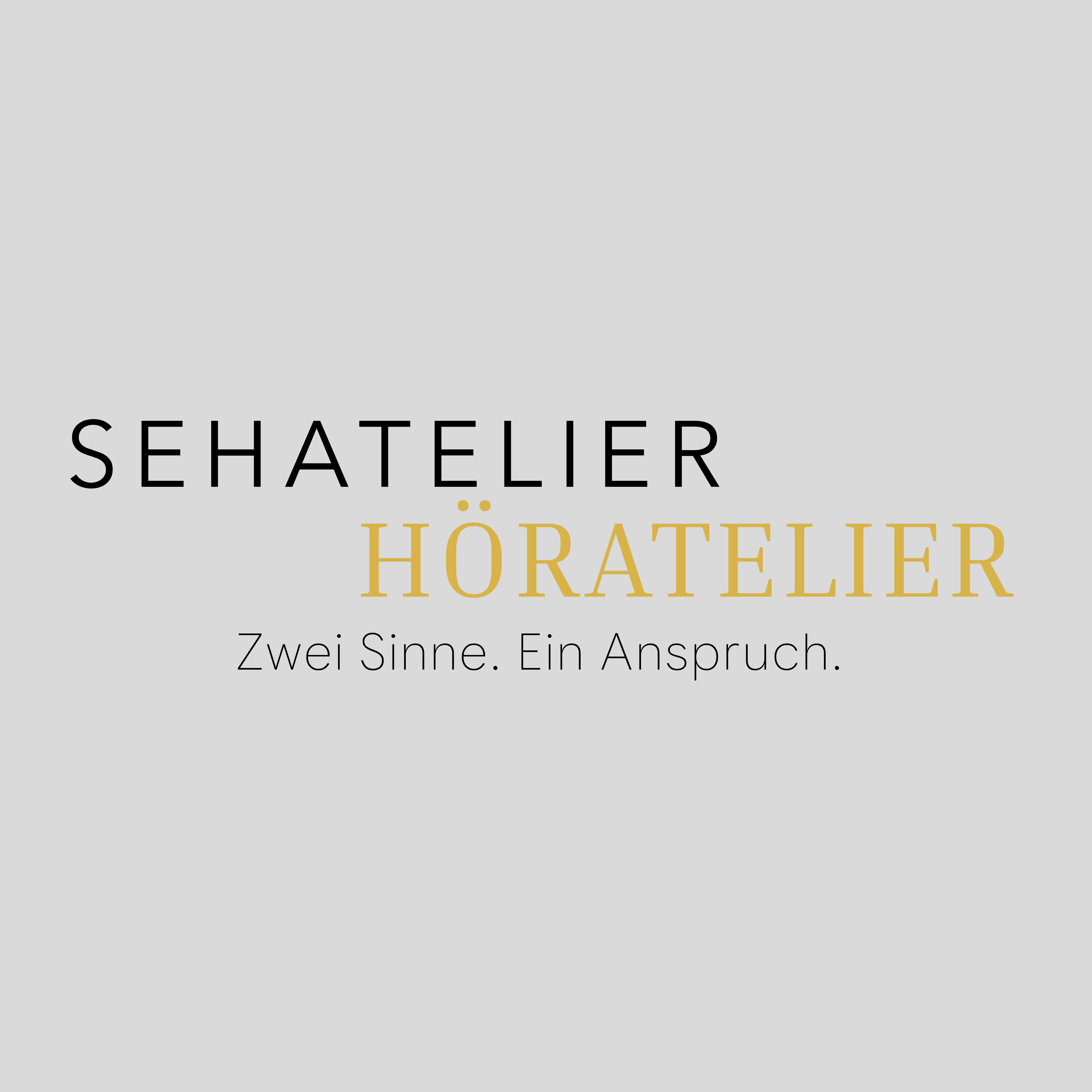 Logo von Höratelier. Sehatelier.